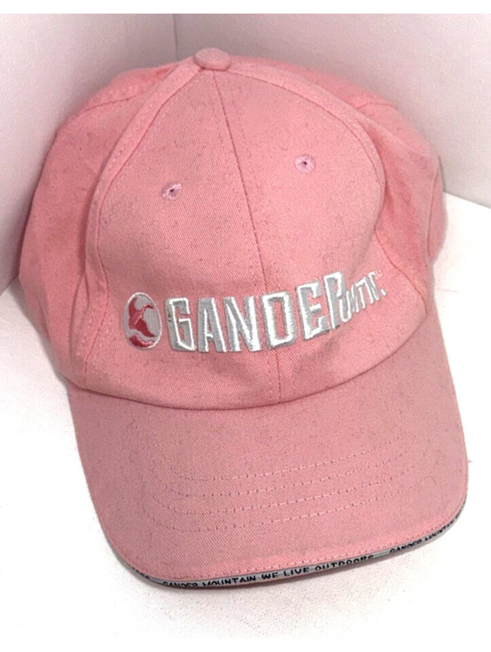 Gander Mtn We Live Outdoors Hat Cap Strapback Pink - Picture 7 of 7